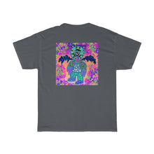 Load image into Gallery viewer, Furiously Friendly Day Dreaming RatBat Astronaut Alien (Backside T-Shirt)
