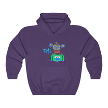 Load image into Gallery viewer, Friendly Fishbowl Stomach Snail in Need of New Dentures (Hoodie)
