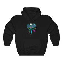 Load image into Gallery viewer, Friendly SnowGlobe Iguana Serving Breakfast at Home Plate (Hoodie)
